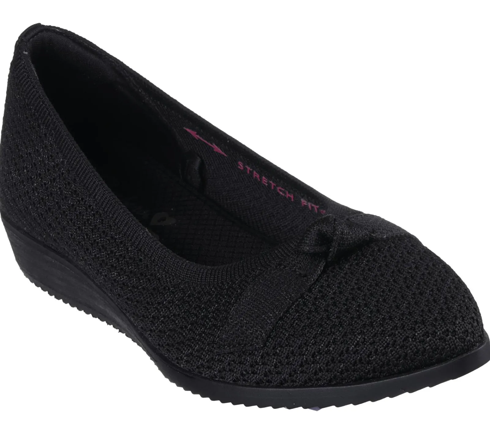 Sapatos Rasos|Calçado Sem Atacadores-SKECHERS Cleo Sawdust - Sophisticated PRETO