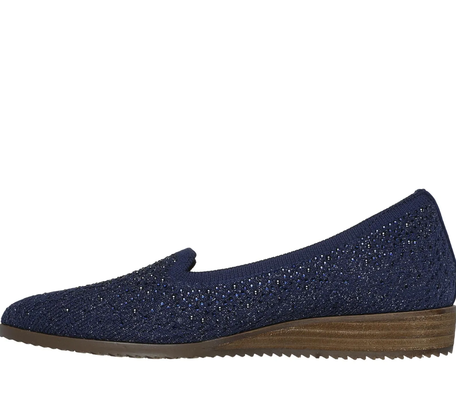 Sapatos Rasos|Calçado Sem Atacadores-SKECHERS Cleo Sawdust - Twinkle NAVY