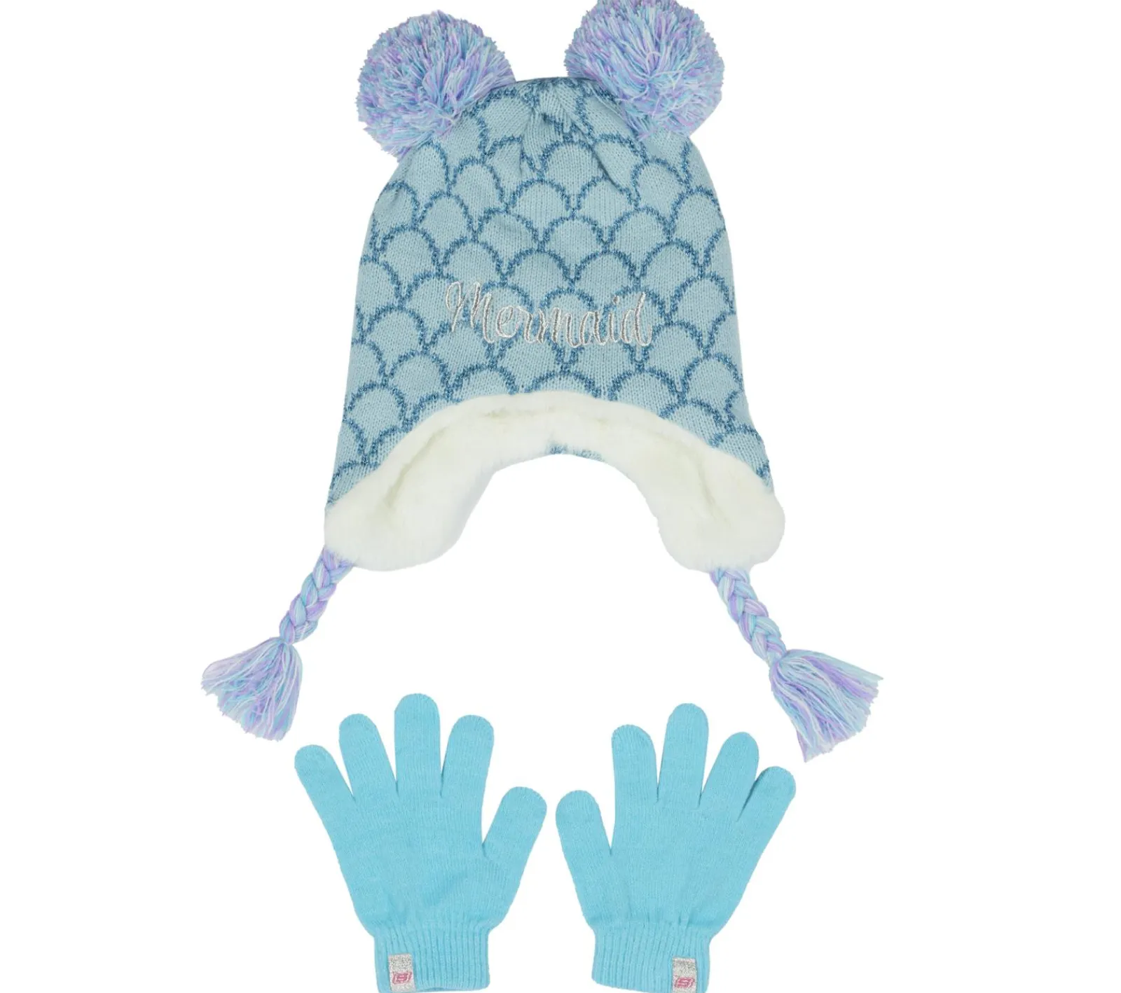 Equipamento Para O Frio|Equipamento Para O Frio-SKECHERS Cold Weather Mermaid Hat & Glove 1 Pack MULTICOR