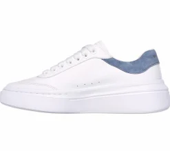 Sapatos Rasos|Com Atacadores-SKECHERS Cordova Classic BRANCO / AZUL