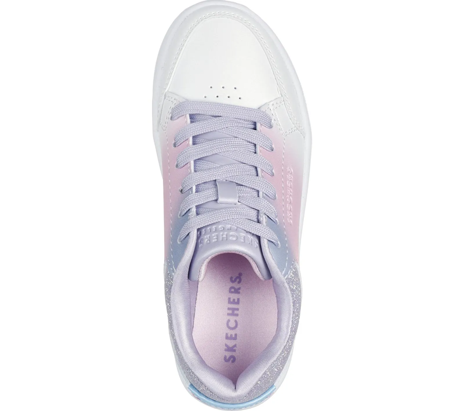 Sapatilhas-SKECHERS Court High - Ombre Oasis BRANCO / MULTICOR