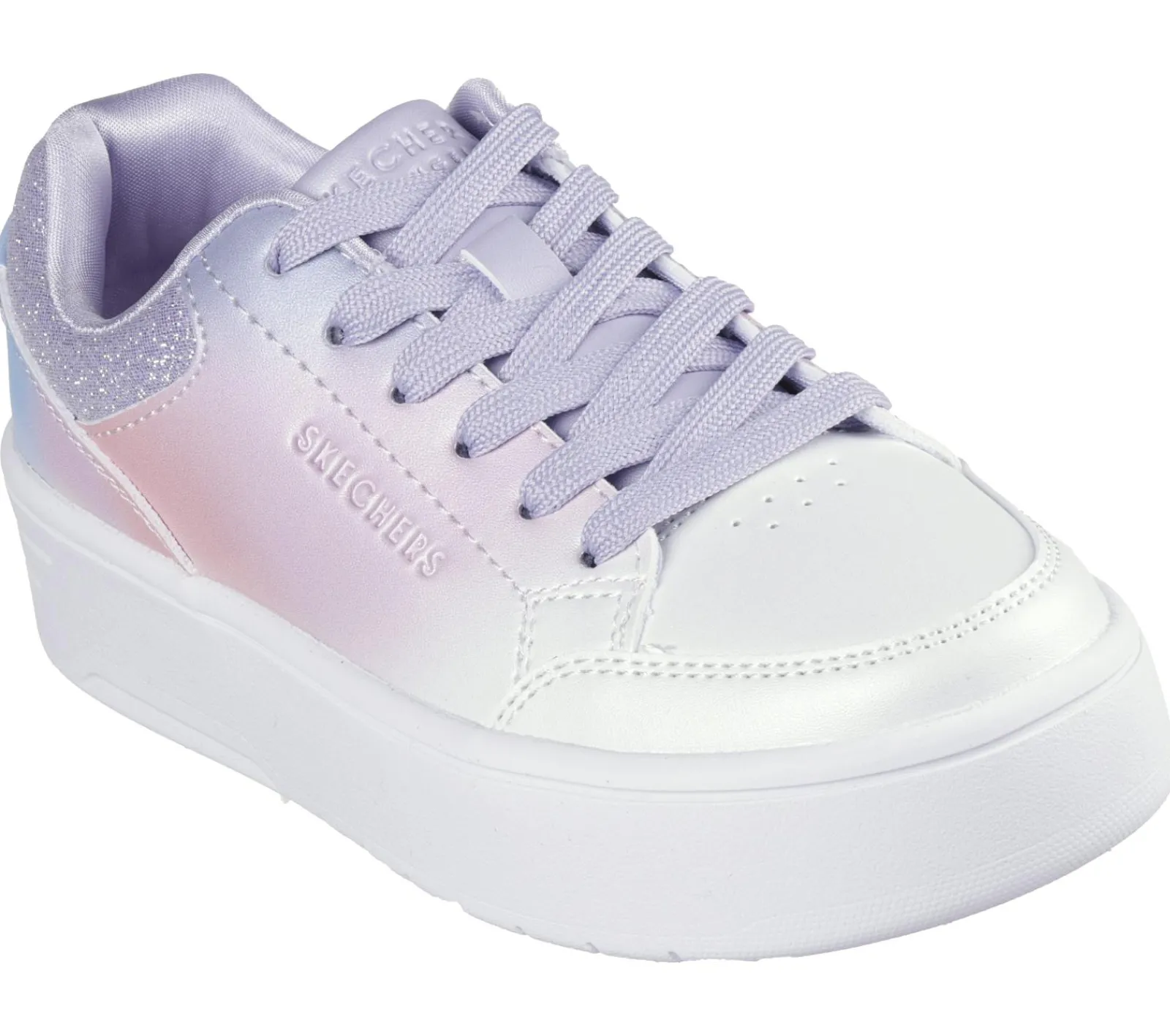 Sapatilhas-SKECHERS Court High - Ombre Oasis BRANCO / MULTICOR