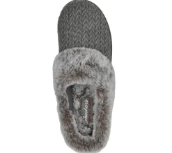 Calçado Sem Atacadores|Slippers-SKECHERS Cozy Campfire - Cozy Times CINZENTO
