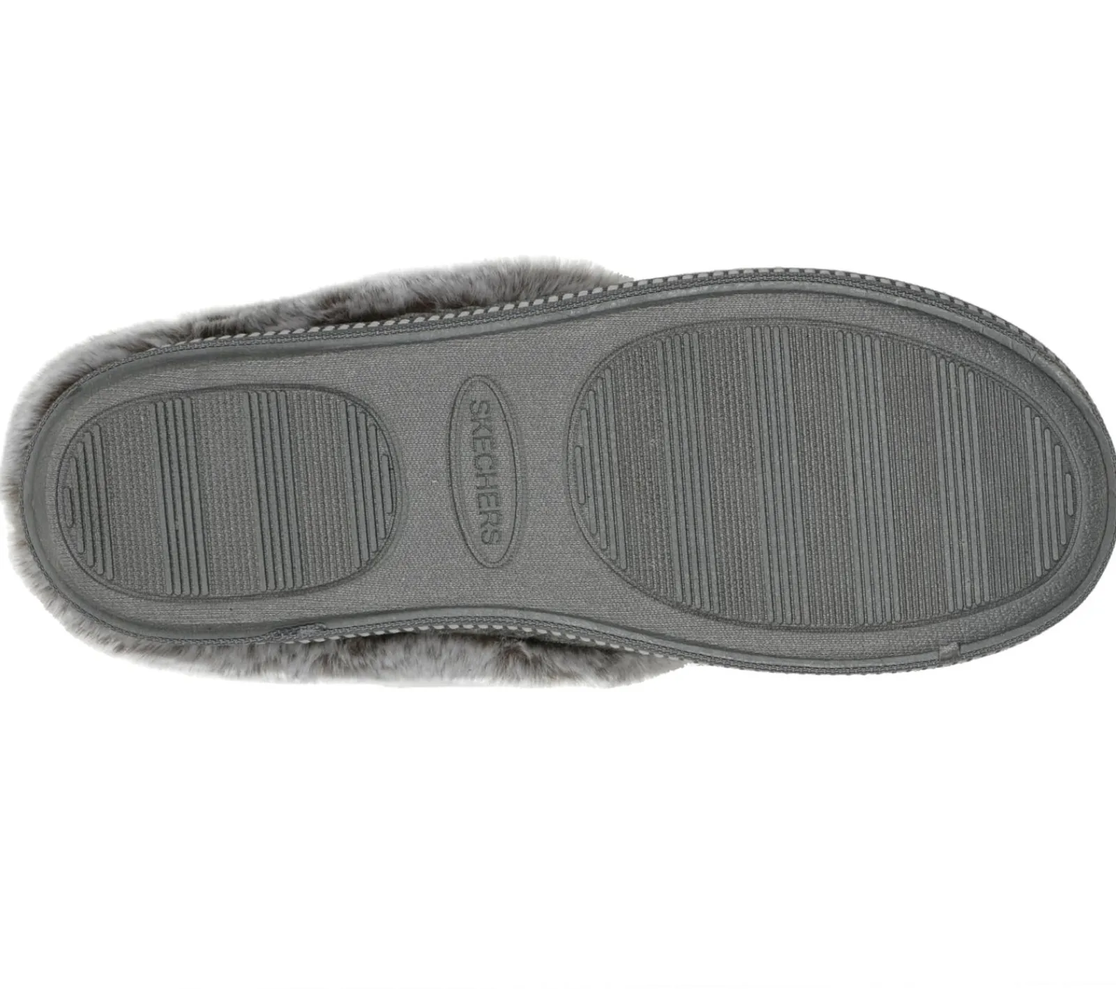 Calçado Sem Atacadores|Slippers-SKECHERS Cozy Campfire - Cozy Times CINZENTO