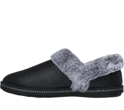 Calçado Sem Atacadores|Slippers-SKECHERS Cozy Campfire - French Toast 2 PRETO