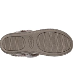 Slippers-SKECHERS Cozy Campfire - Fresh Toast TAUPE ESCURO