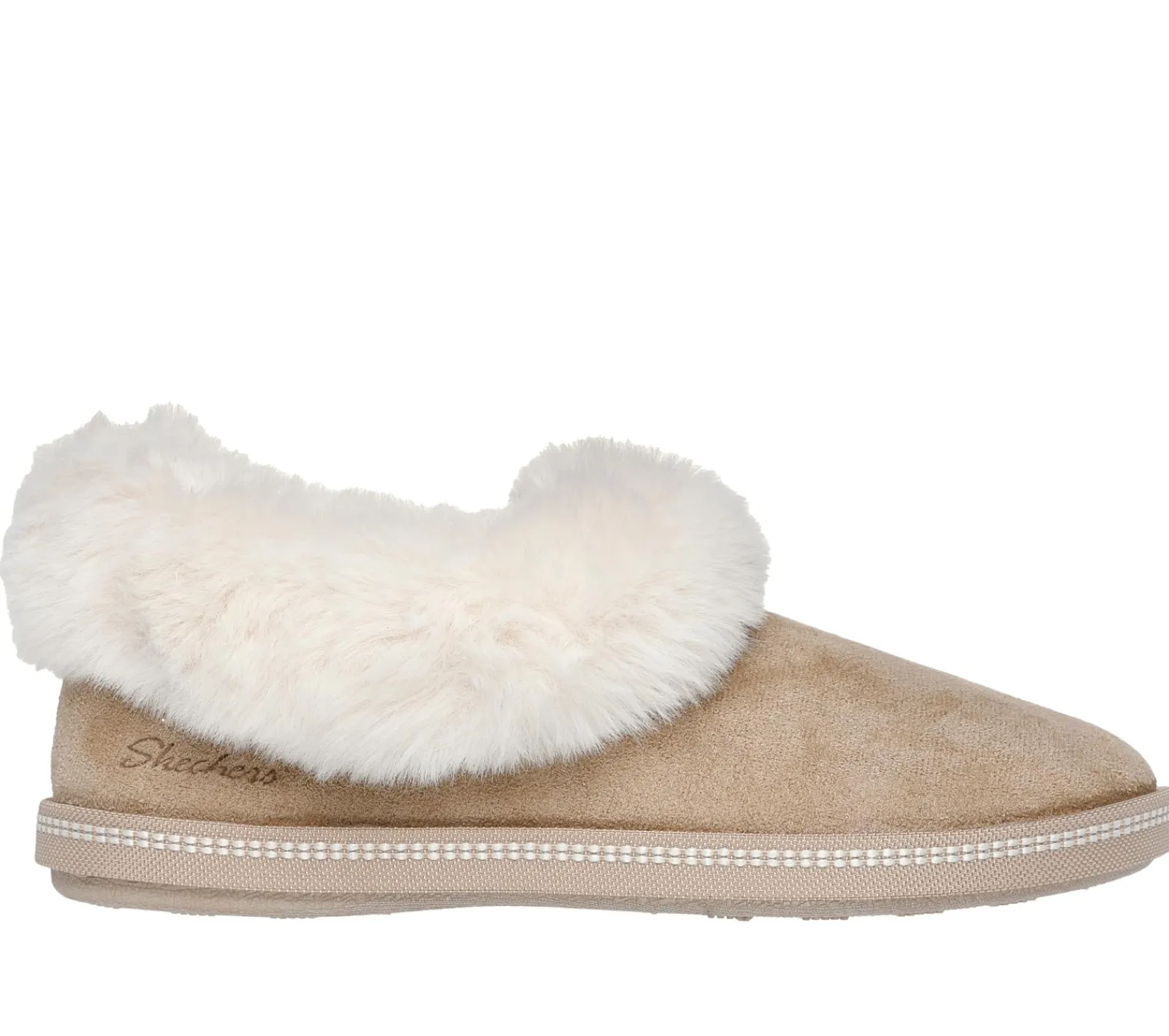 Calçado Sem Atacadores|Slippers-SKECHERS Cozy Campfire - Winter Nights AREIA