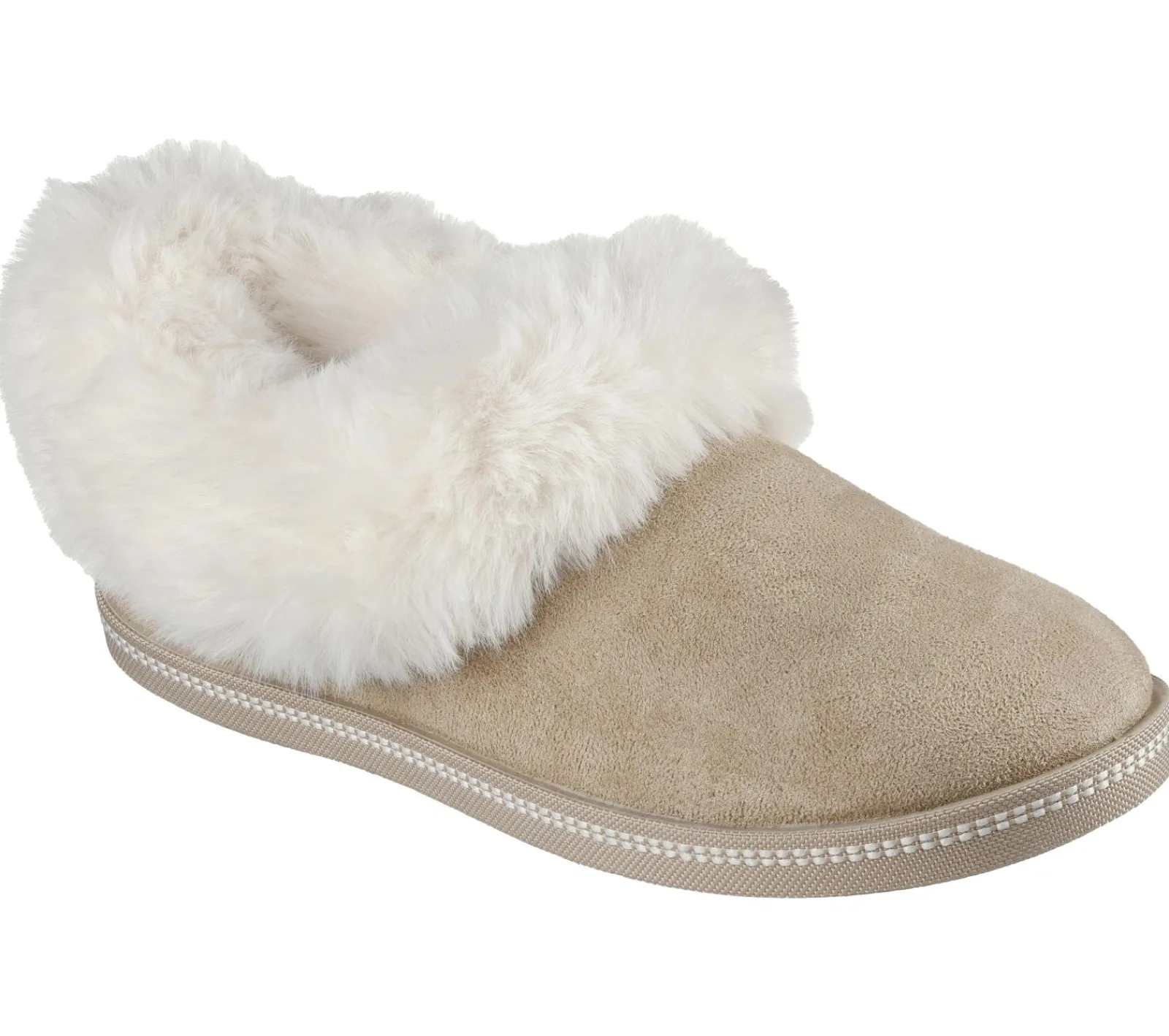 Calçado Sem Atacadores|Slippers-SKECHERS Cozy Campfire - Winter Nights AREIA