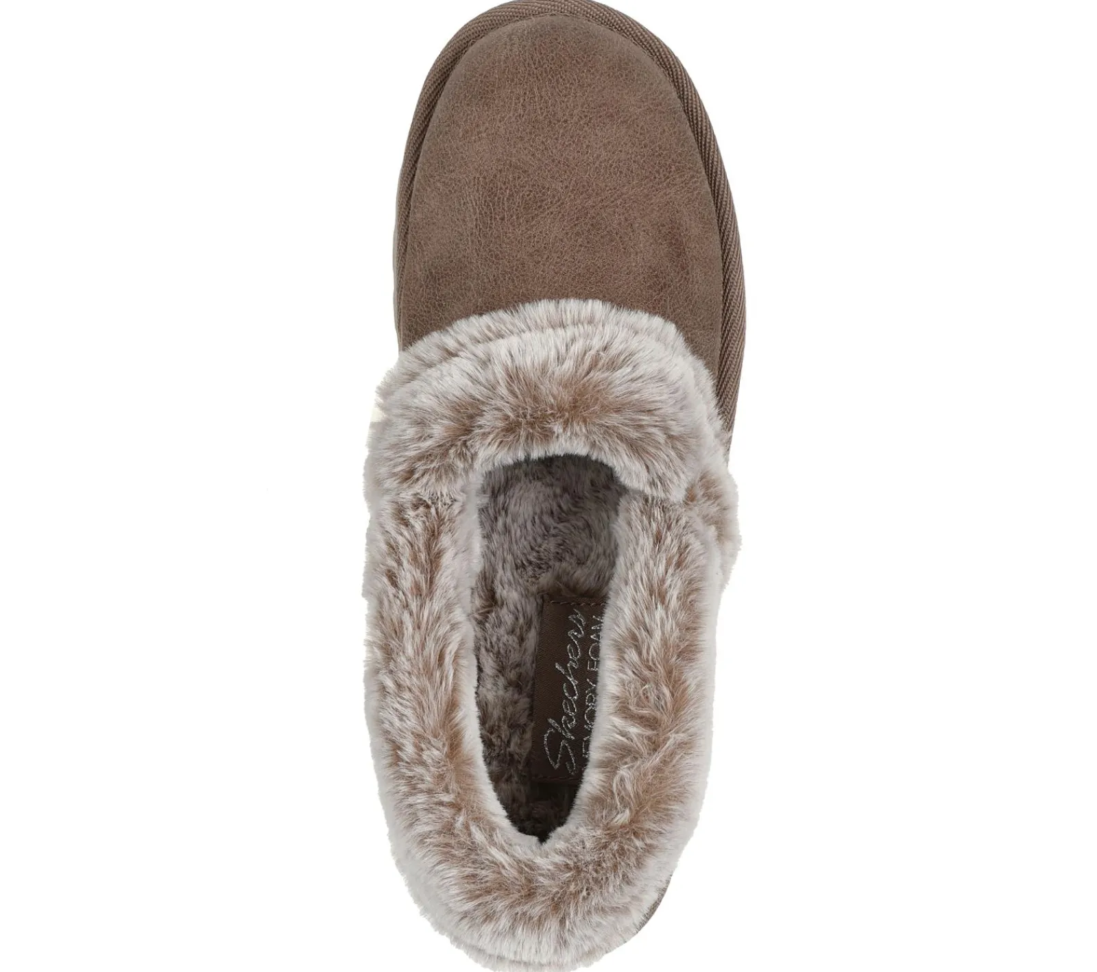 Calçado Sem Atacadores|Slippers-SKECHERS Cozy Up TAUPE