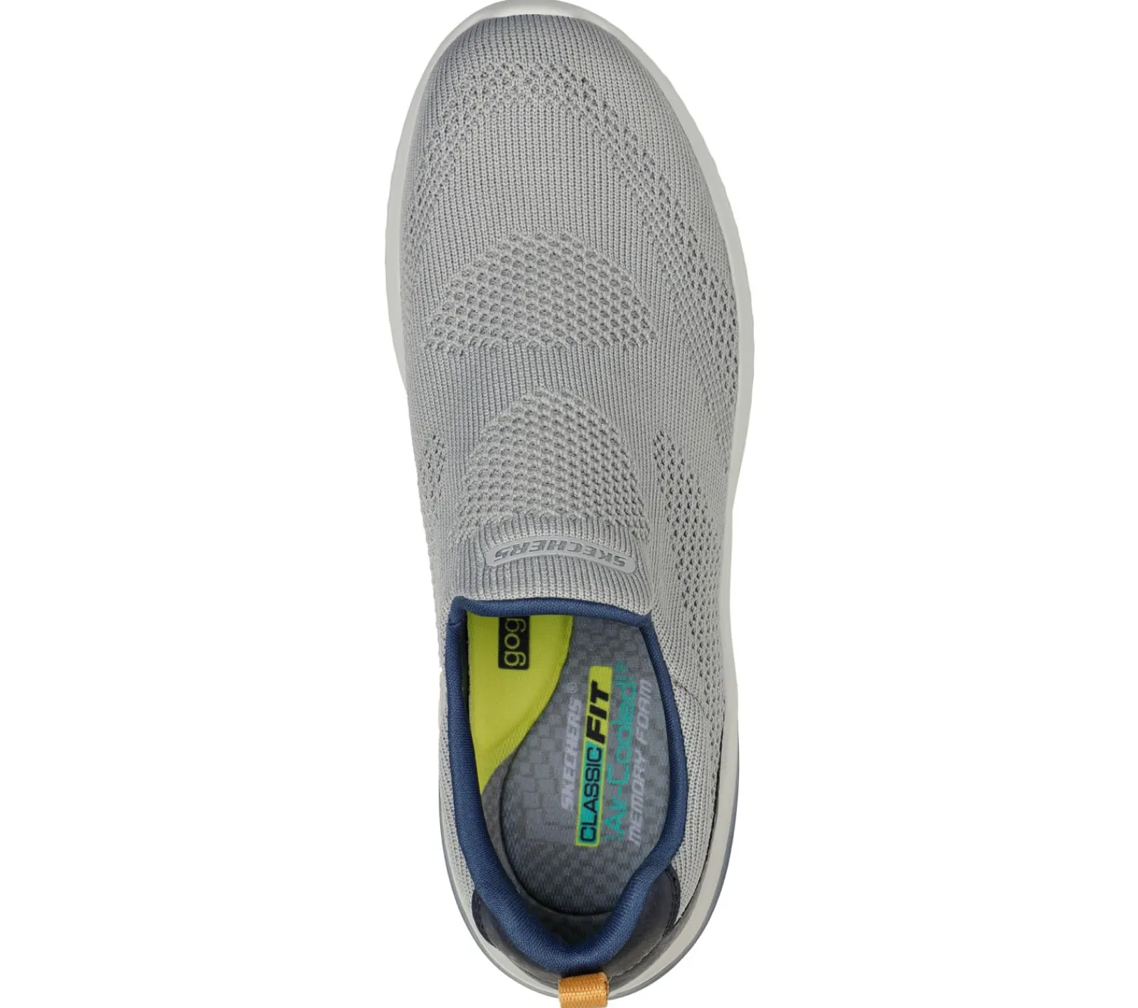 Calçado Sem Atacadores|Sapatilhas Casuais-SKECHERS Delson 3.0 - Fairfield CINZENTO