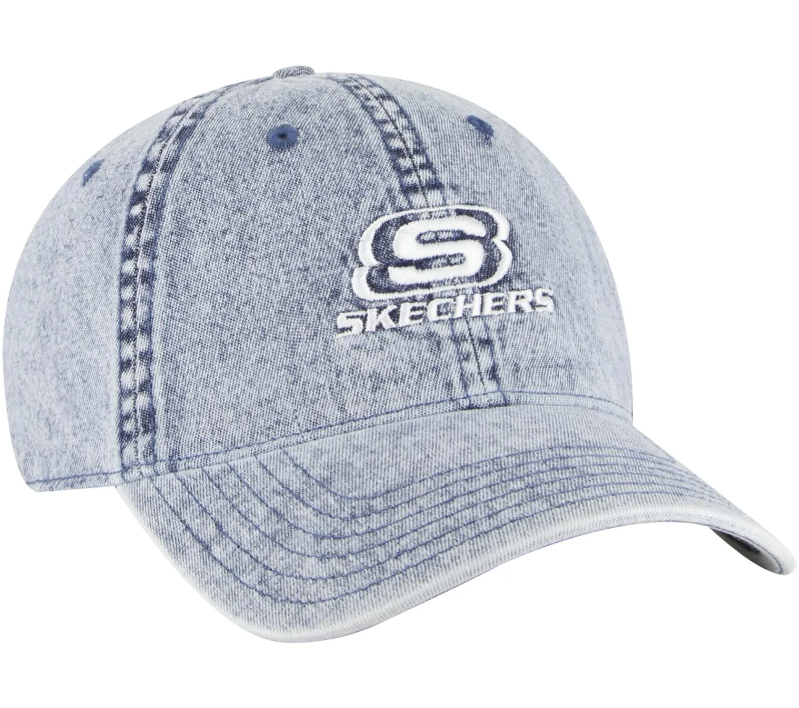 Acessórios Para A Cabeça|Acessórios-SKECHERS Embroidered Hat DENIM