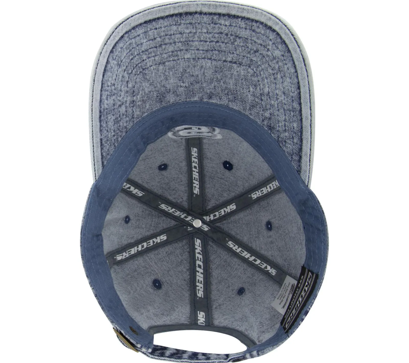 Acessórios Para A Cabeça|Acessórios-SKECHERS Embroidered Hat DENIM