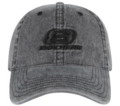Acessórios Para A Cabeça-SKECHERS Denim Embroidered Hat PRETO