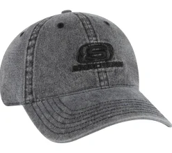 Acessórios Para A Cabeça-SKECHERS Denim Embroidered Hat PRETO