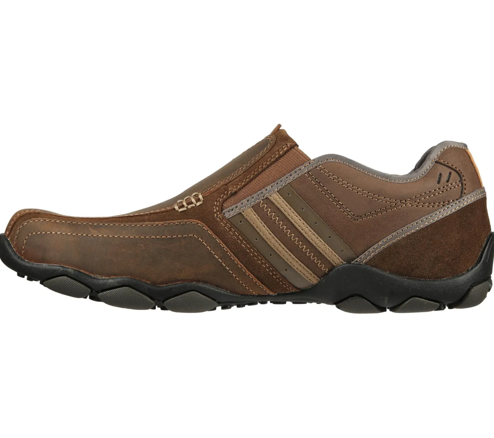Sapatos Casual|Calçado Sem Atacadores-SKECHERS Diameter - Zinroy CASTANHO