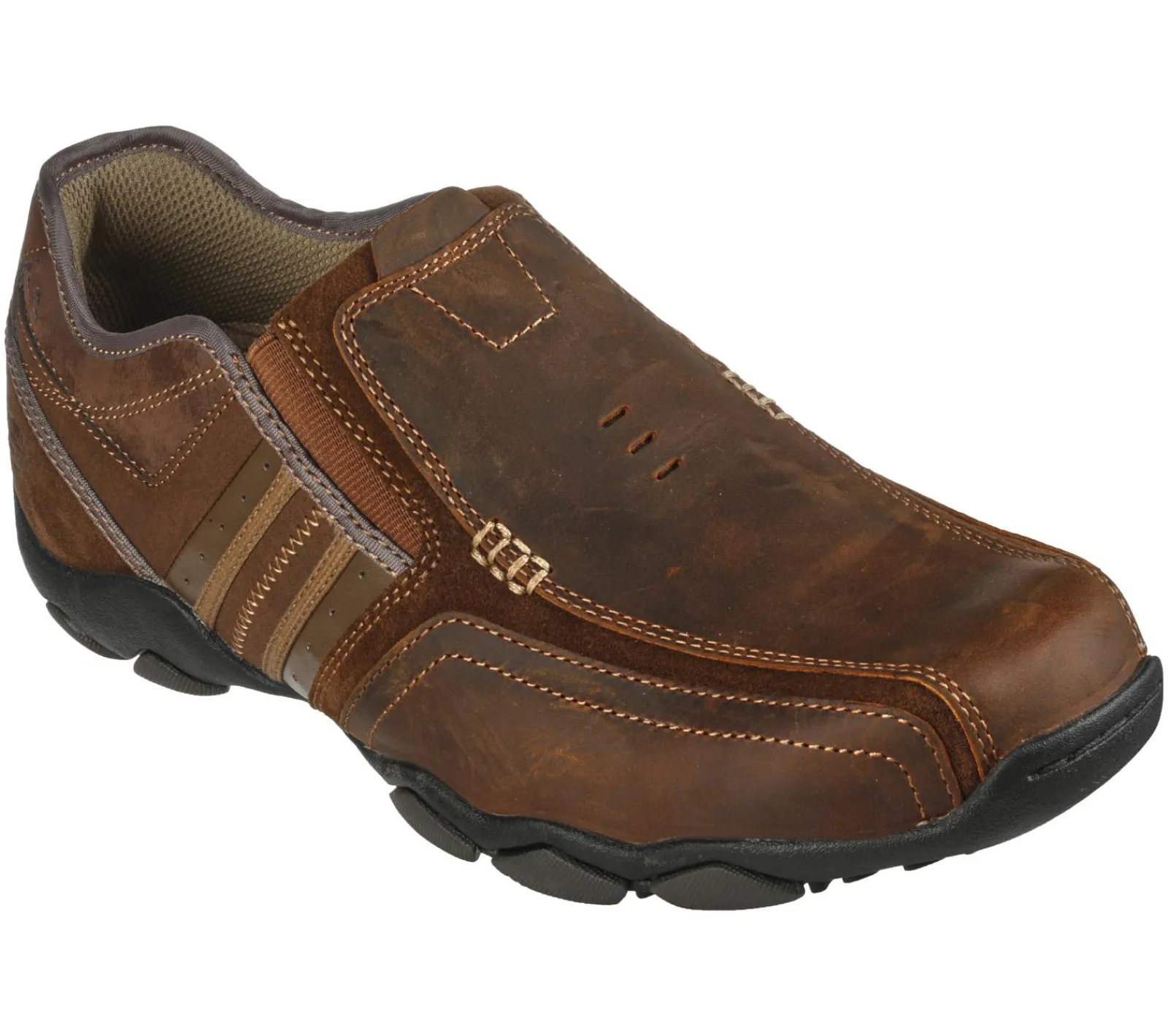 Sapatos Casual|Calçado Sem Atacadores-SKECHERS Diameter - Zinroy CASTANHO
