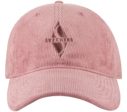 Acessórios Para A Cabeça|Chapéus E Gorros-SKECHERS Diamond Cord Dad Hat MALVA