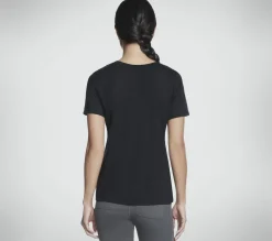 Partes De Cima|Partes De Cima-SKECHERS Diamond Legacy Tee PRETO