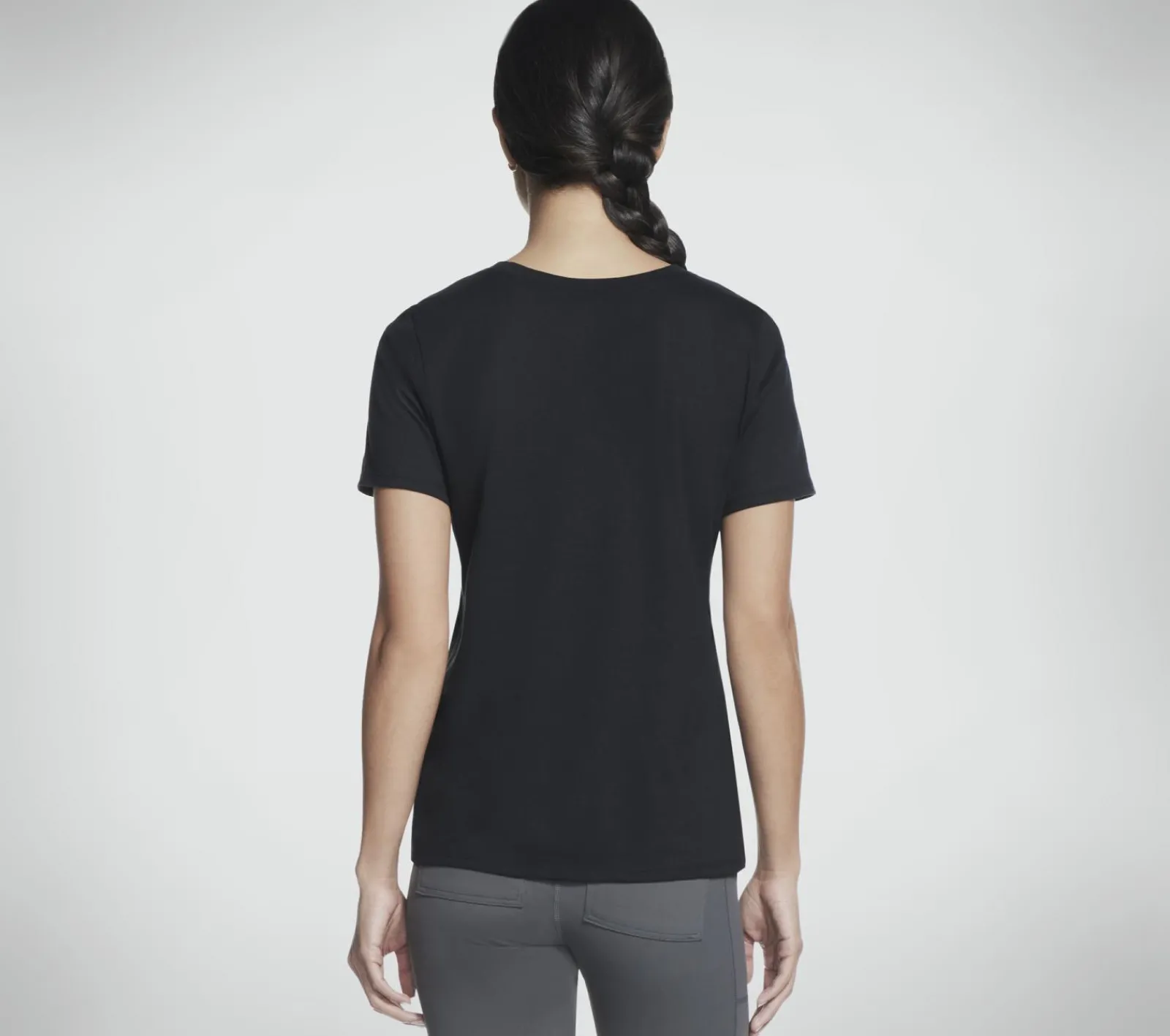 Partes De Cima|Partes De Cima-SKECHERS Diamond Legacy Tee PRETO