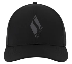 Acessórios Para A Cabeça|Acessórios-SKECHERS Diamond S Stretch Fit Hat PRETO
