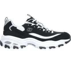 Sapatilhas-SKECHERS D'Lites PRETO / BRANCO
