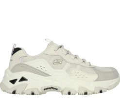 Com Atacadores|Sapatilhas Casuais-SKECHERS D'Lites Hiker NATURAL / MULTICOR