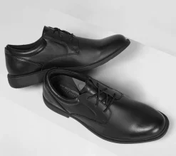 Sapatos Casual|Sapatos Com Atacadores-SKECHERS Dreston - Rasmiss PRETO