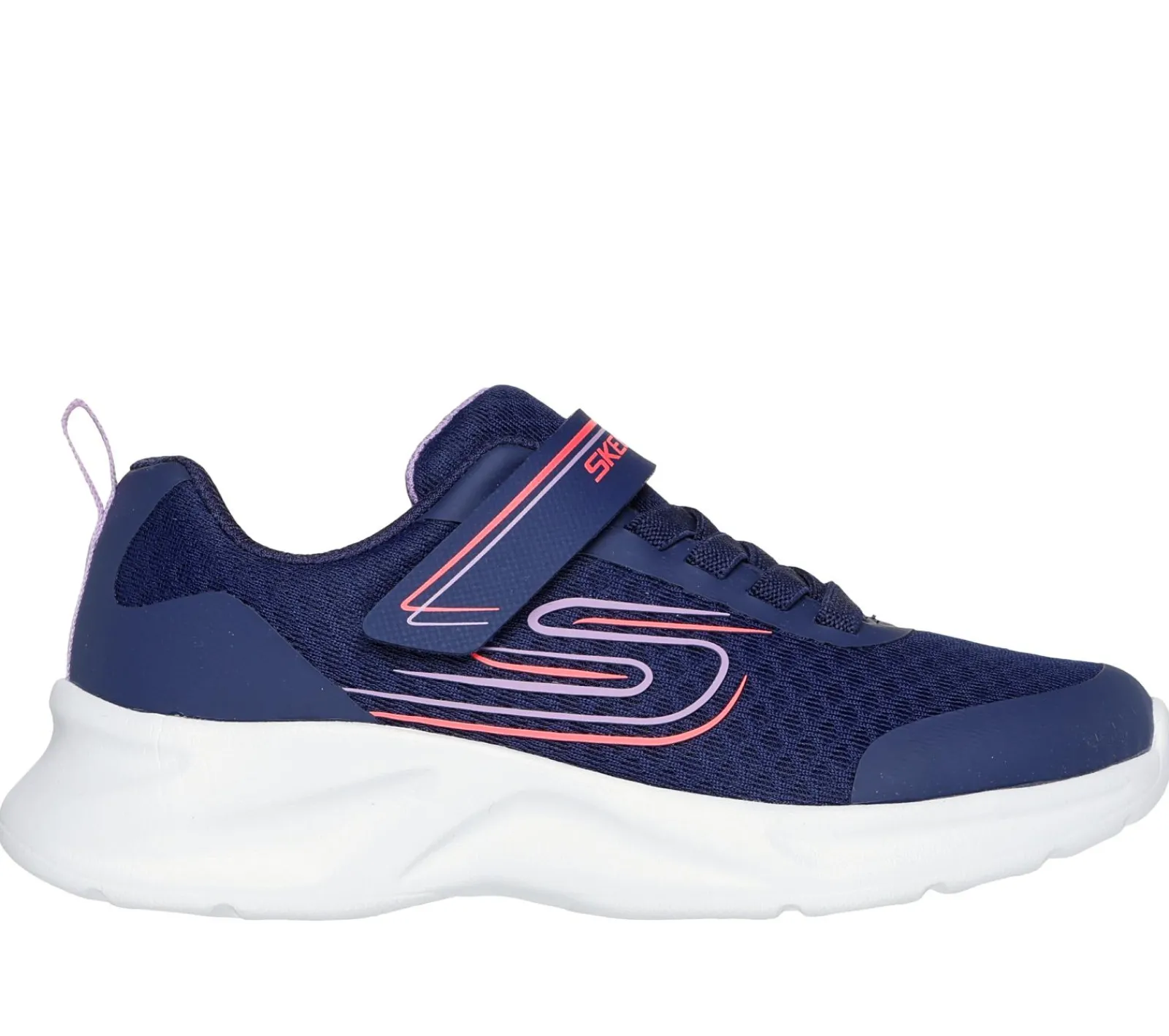 Calçado Sem Atacadores-SKECHERS Dynamatic - Nonstop Speed NAVY / LAVANDA