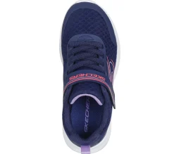 Calçado Sem Atacadores-SKECHERS Dynamatic - Nonstop Speed NAVY / LAVANDA