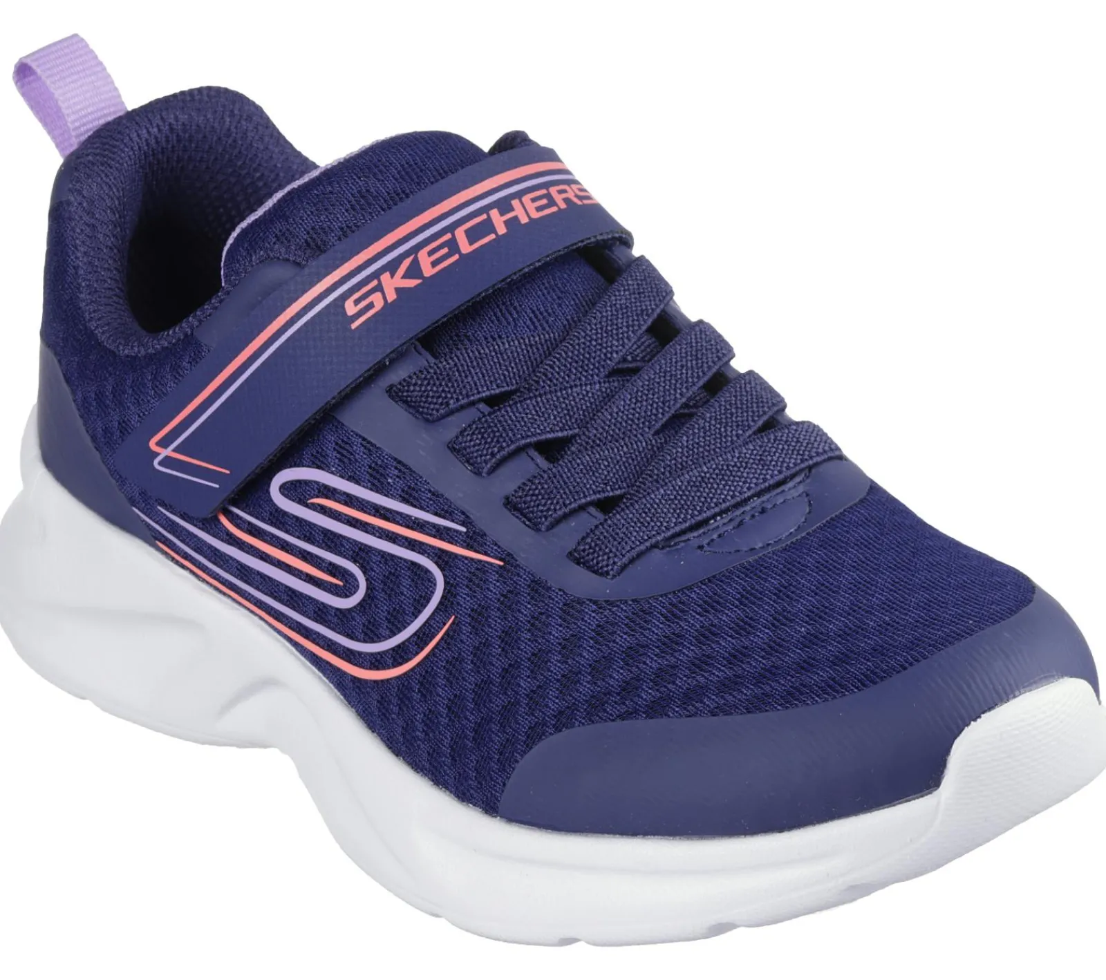 Calçado Sem Atacadores-SKECHERS Dynamatic - Nonstop Speed NAVY / LAVANDA
