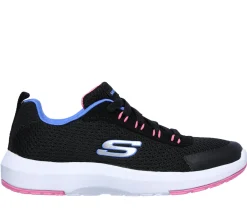 Com Atacadores|Sapatilhas-SKECHERS Dynamic Tread PRETO / MULTICOR