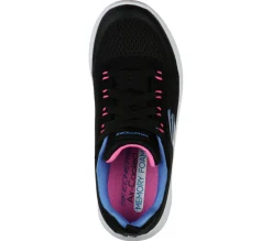 Com Atacadores|Sapatilhas-SKECHERS Dynamic Tread PRETO / MULTICOR