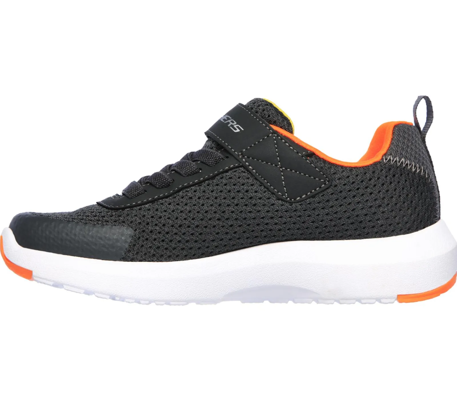Sapatilhas-SKECHERS Dynamic Tread CARVÃO / LARANJA