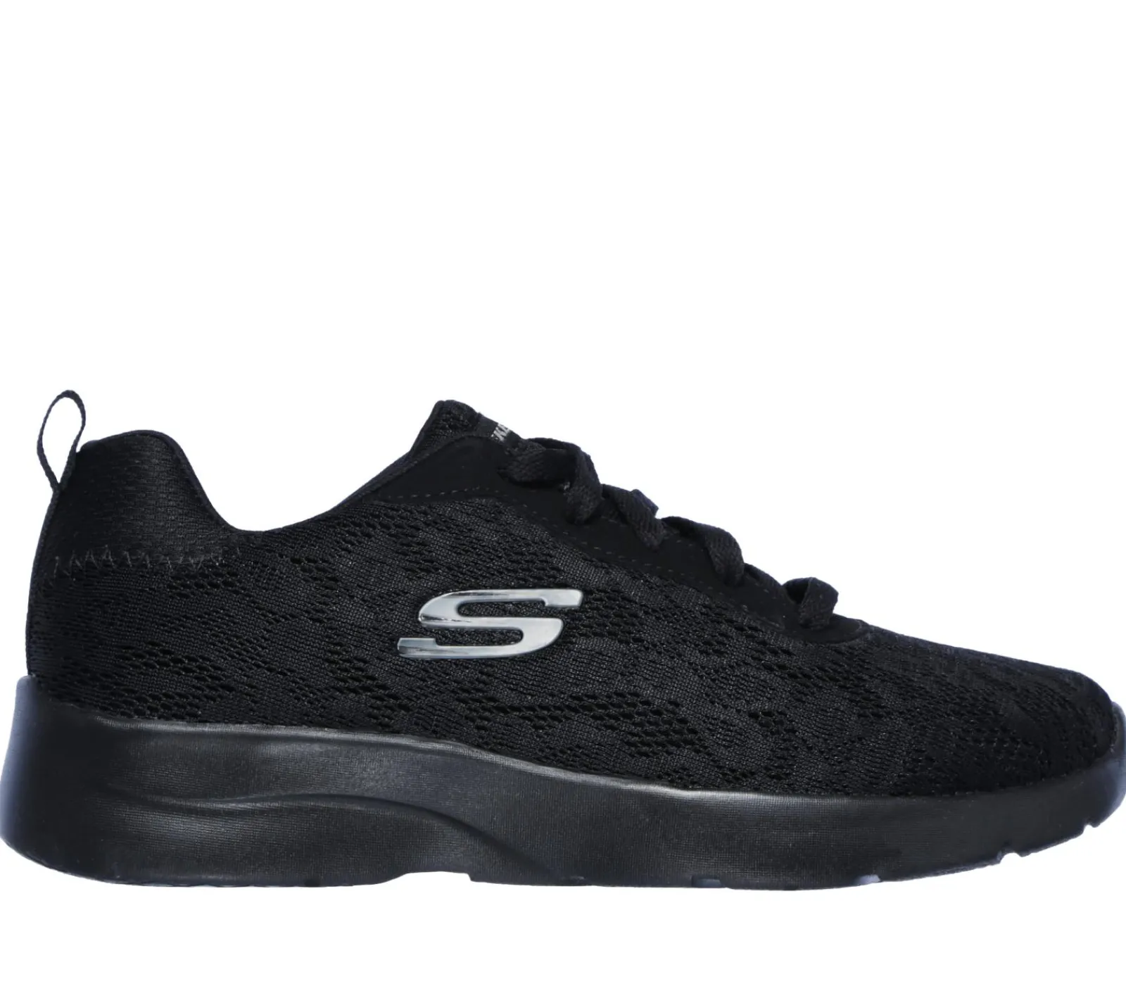 Com Atacadores|Sapatilhas Casuais-SKECHERS Dynamight 2.0 - Homespun PRETO