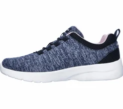 Calçado Sem Atacadores|Sapatilhas Casuais-SKECHERS Dynamight 2.0 - In A Flash NAVY / ROSA