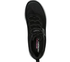 Calçado Sem Atacadores|Sapatilhas-SKECHERS Dynamight 2.0 - Social Orbit PRETO / BRANCO