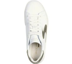 Sapatos Rasos|Com Atacadores-SKECHERS Eden LX - Beaming Glory BRANCO / DOURADO