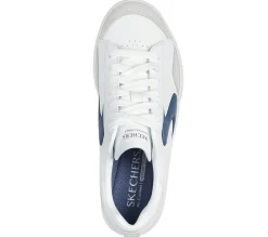 Com Atacadores|Sapatilhas Casuais-SKECHERS Eden LX - Slick Talk BRANCO / NAVY