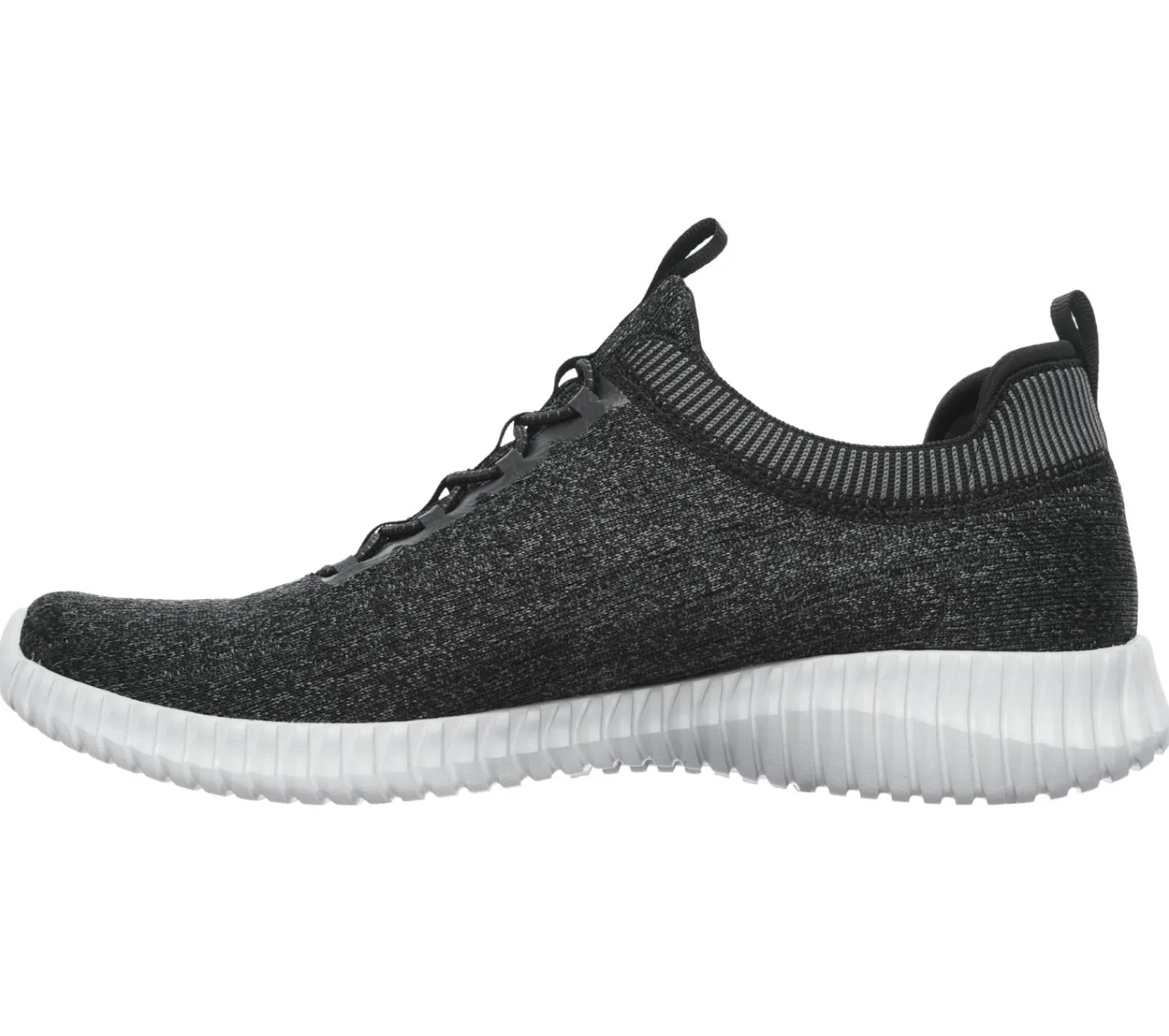 Calçado Sem Atacadores|Sapatilhas Casuais-SKECHERS Elite Flex - Hartnell PRETO / CINZENTO