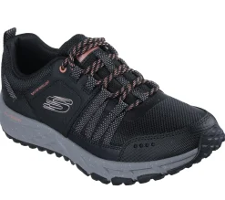 Com Atacadores|Sapatilhas Casuais-SKECHERS Escape Plan - Endless Pursuit PRETO / ROSA CHOQUE