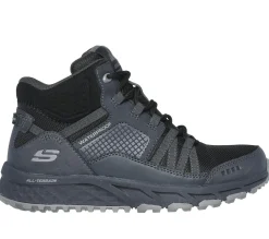 Com Atacadores|Botas-SKECHERS Escape Plan - Outward Voyage CARVÃO / PRETO
