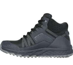 Com Atacadores|Botas-SKECHERS Escape Plan - Outward Voyage CARVÃO / PRETO