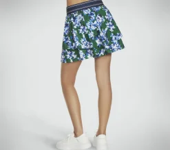 Calças|Partes De Baixo-SKECHERS Fairway Floral Layered Skort VERDE / MULTICOR