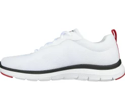 Sapatilhas-SKECHERS Flex Advantage 4.0 - Providence BRANCO / PRETO / VERMELHO