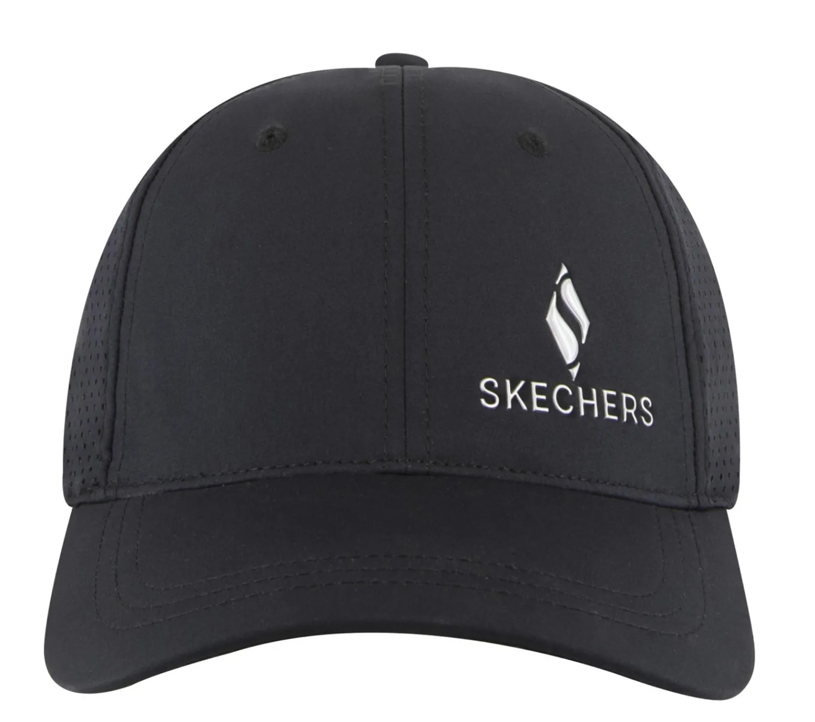 Acessórios-SKECHERS Foil Diamond S Baseball Hat PRETO