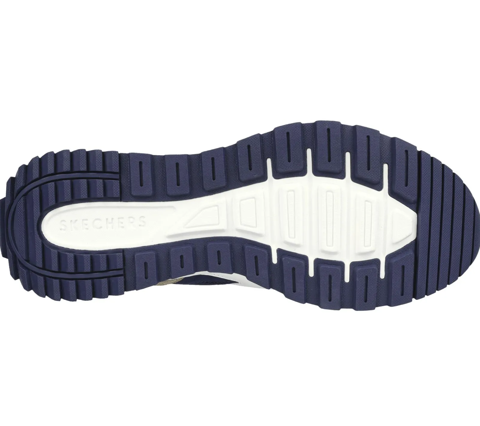 Sapatos Com Atacadores|Sapatilhas Casuais-SKECHERS Fury - Fury Lace Low NAVY / CAMEL