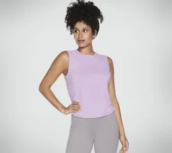 Partes De Cima|Partes De Cima-SKECHERS GO DRI SERENE Tank ROXO / VIOLETA