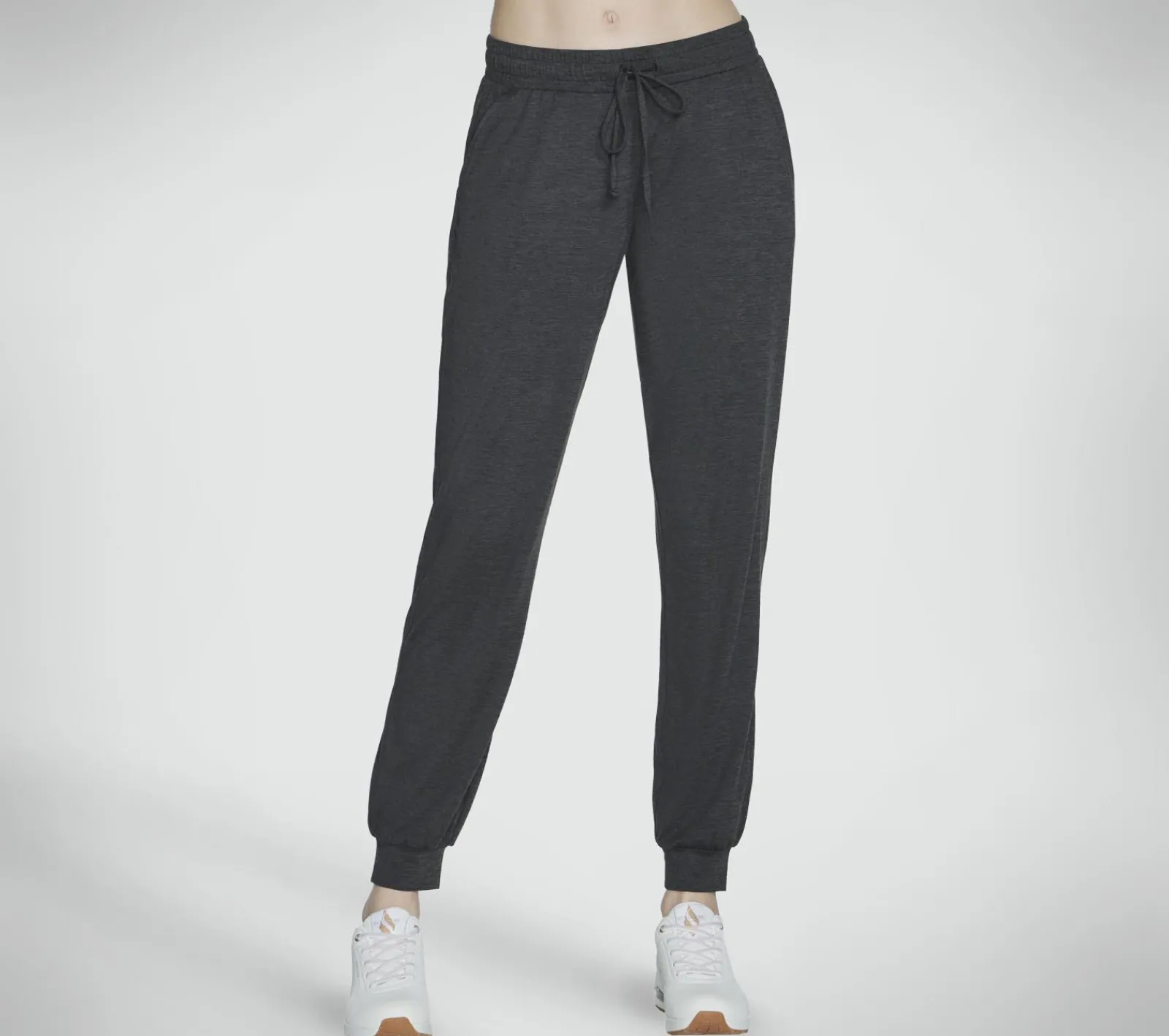 Calças|Partes De Baixo-SKECHERS GO DRI Swift Jogger PRETO / CARVÃO