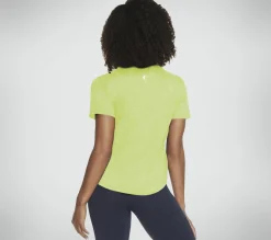 Partes De Cima|Partes De Cima-SKECHERS GO DRI SWIFT Tee NATURAL / LIMA