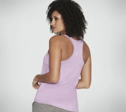 Partes De Cima|Partes De Cima-SKECHERS GO DRI SWIFT Tunic Tank ROXO / VIOLETA